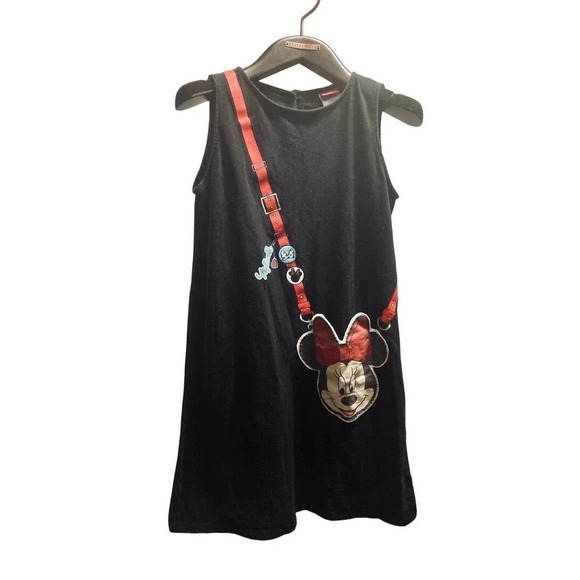 Disney Minnie mouse girls tank dress w/built in purse - Picture 1 of 13